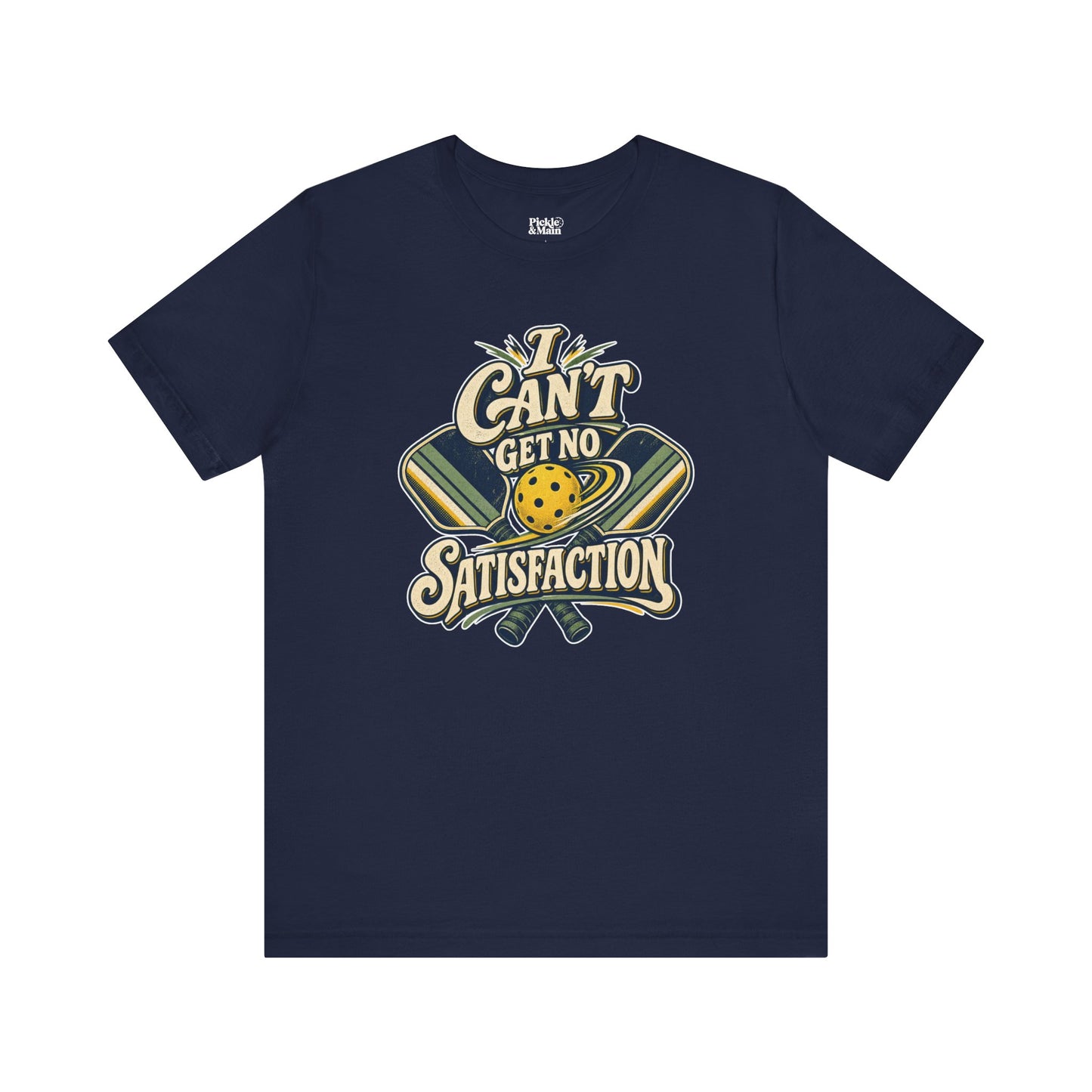 No Satisfaction Unisex Pickleball Tee