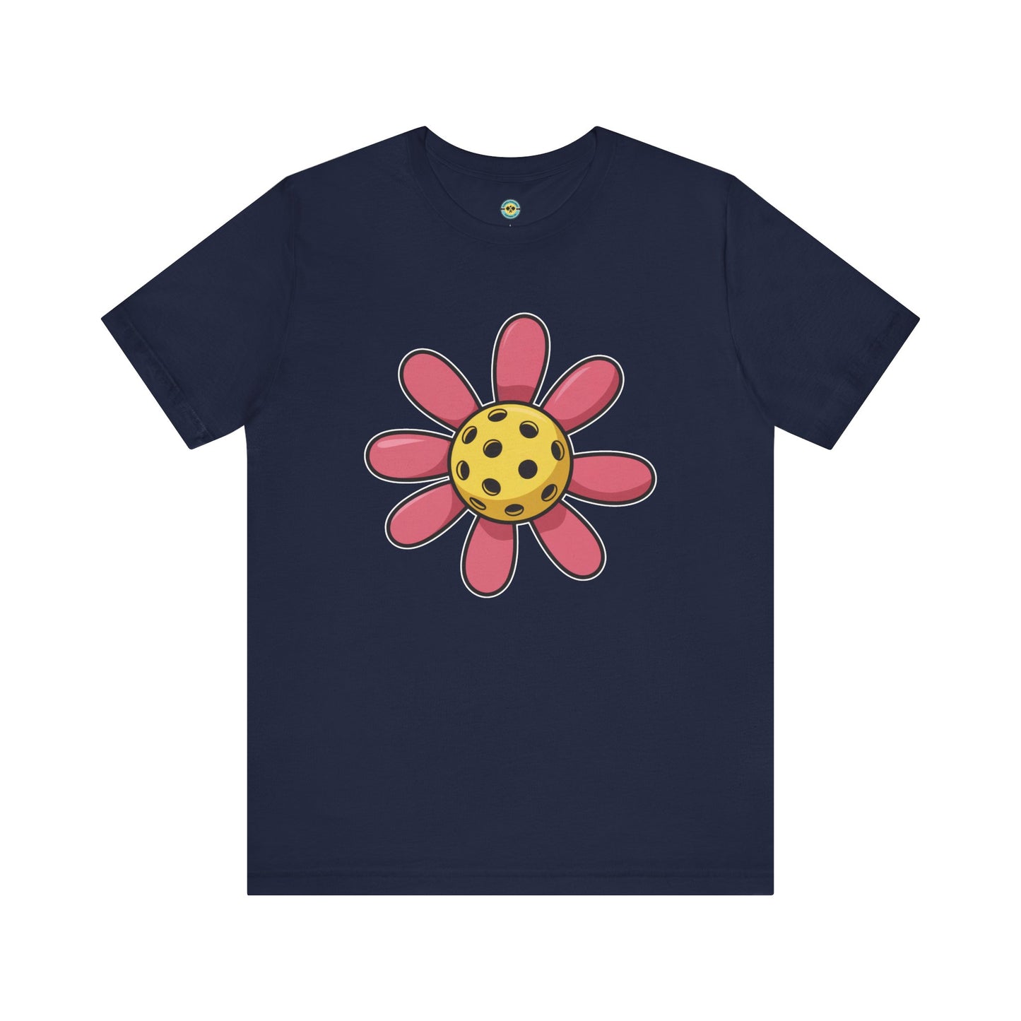 Pickleball Flower Unisex Tee