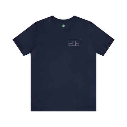 Pickleball Court Unisex Tee