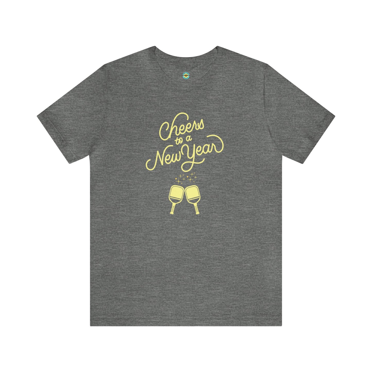 Cheers To A New Year Pickleball Unisex Tee