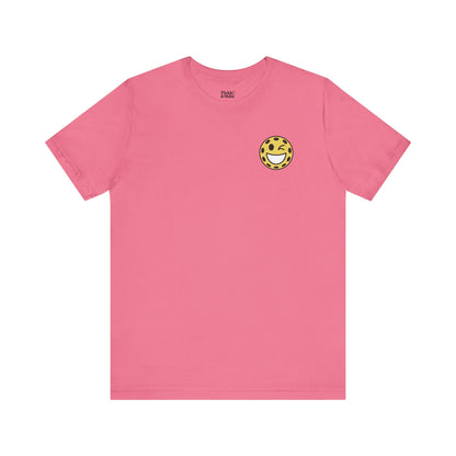 Pickleball Smiley Face Unisex Tee