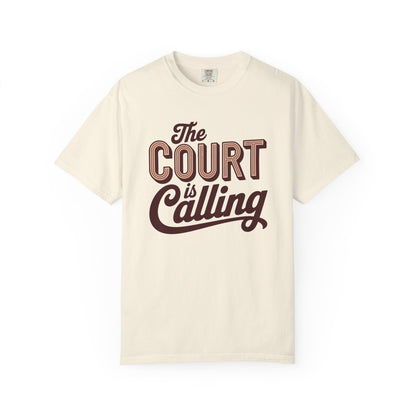 The Court Is Calling Comfort Colors Unisex Pickleball T-shirt