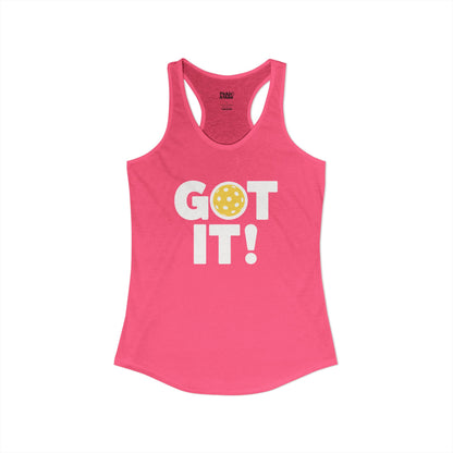 Got It! Oops. Yours Women's Racerback Tank