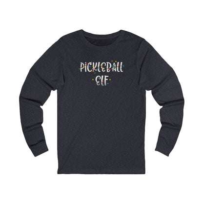 Pickleball Elf Unisex Long Sleeve Tee