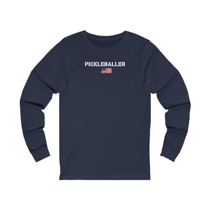 Pickleballer USA Long Sleeve Tee