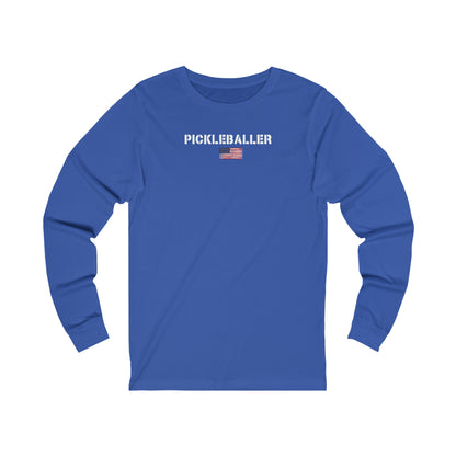 Pickleballer USA Long Sleeve Tee
