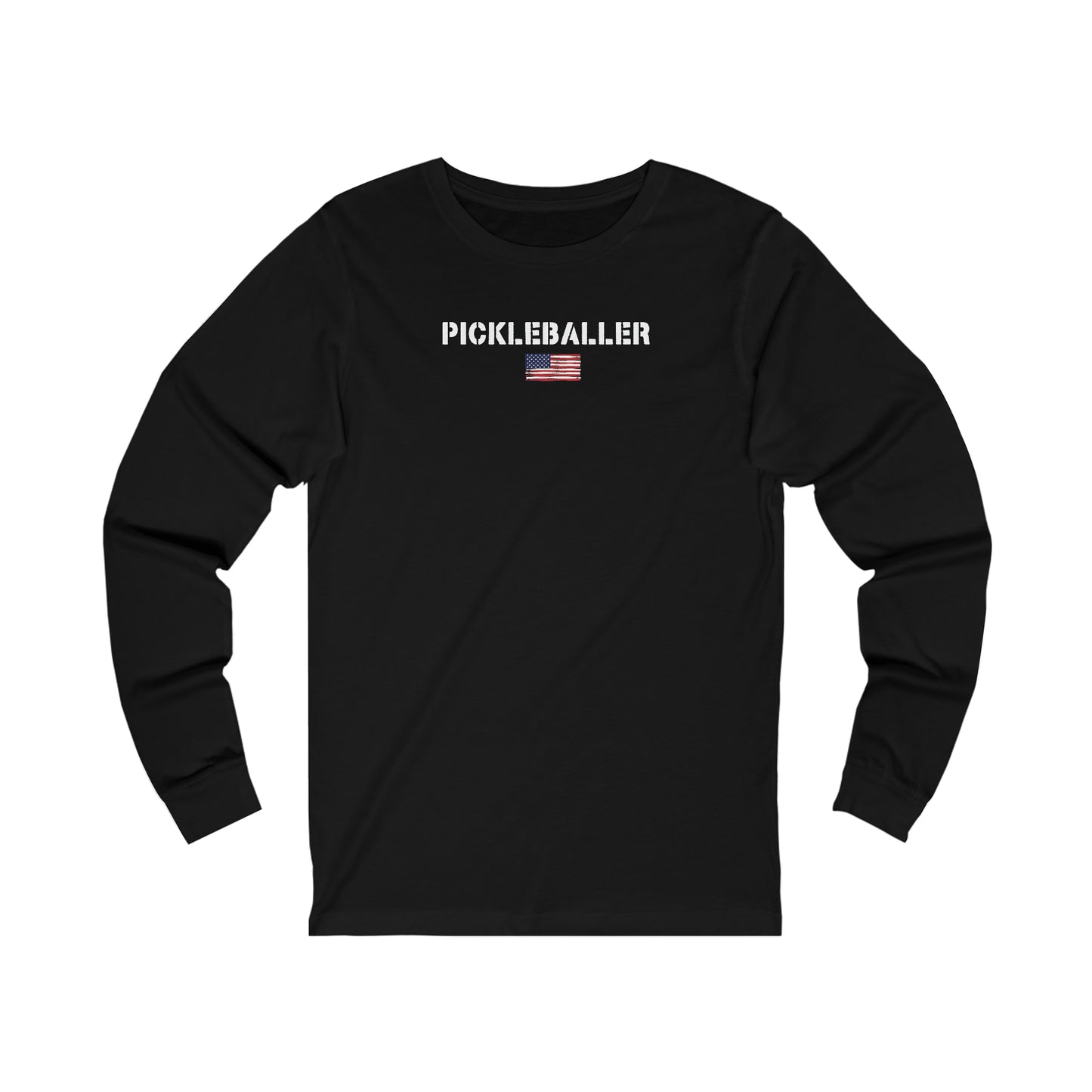 Pickleballer USA Long Sleeve Tee