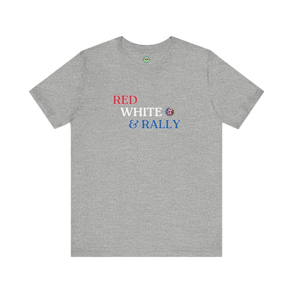 Red White & Rally Pickleball Unisex Tee
