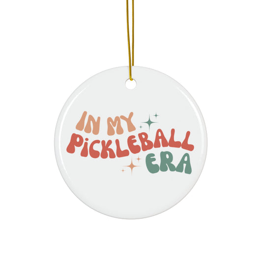 In My Pickleball Era Ornament