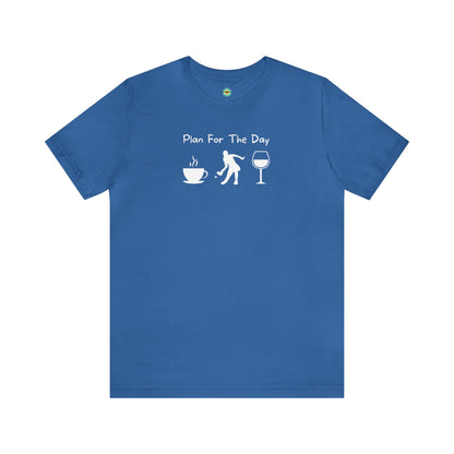 Plan for the Day Pickleball Unisex Tee