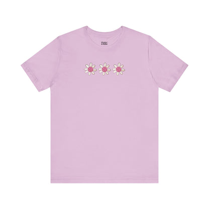 Pickleball Flowers Unisex Tee