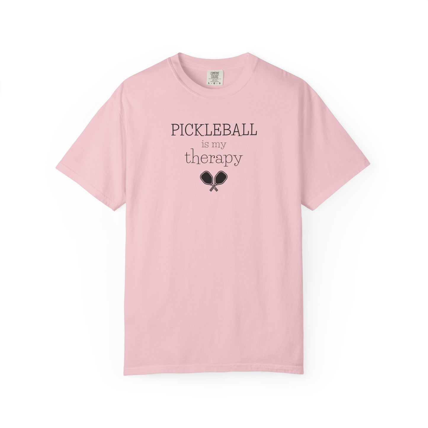 Pickleball Is My Therapy Comfort Colors Unisex Pickleball T-shirt
