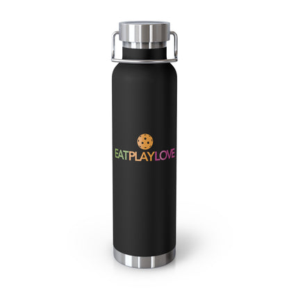 Eat Play Love Pickleball Vacuum Insulated Bottle