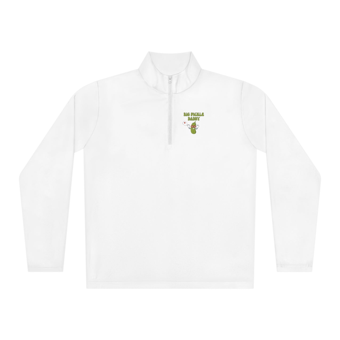 Big Pickle Daddy Unisex Quarter-Zip Performance Pullover