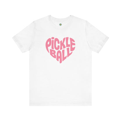 Wavy Heart Pickleball Unisex Tee