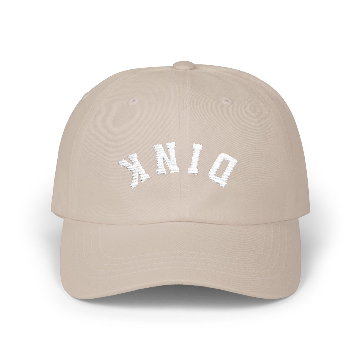 Upside Down DINK Embroidered Pickleball Cap
