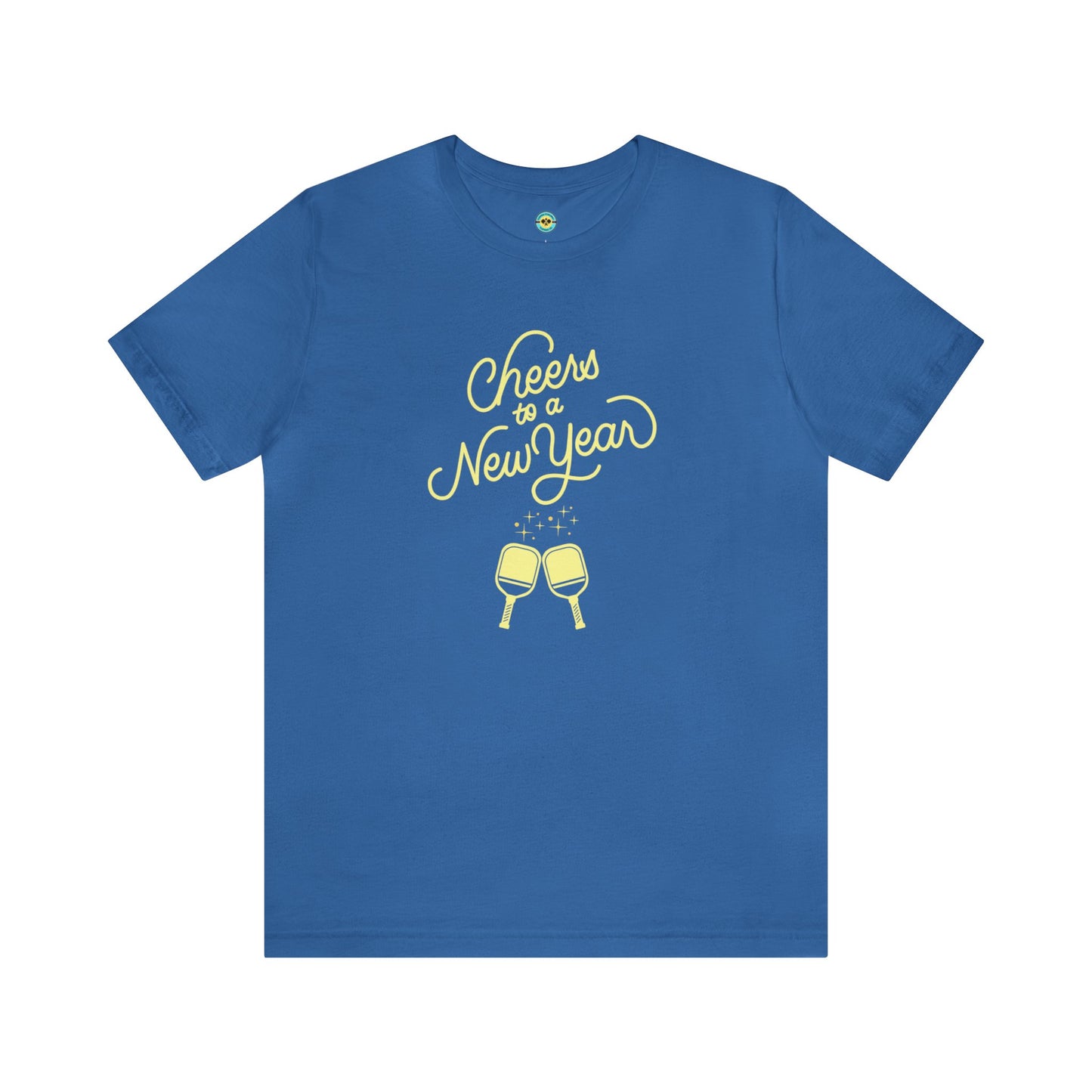 Cheers To A New Year Pickleball Unisex Tee