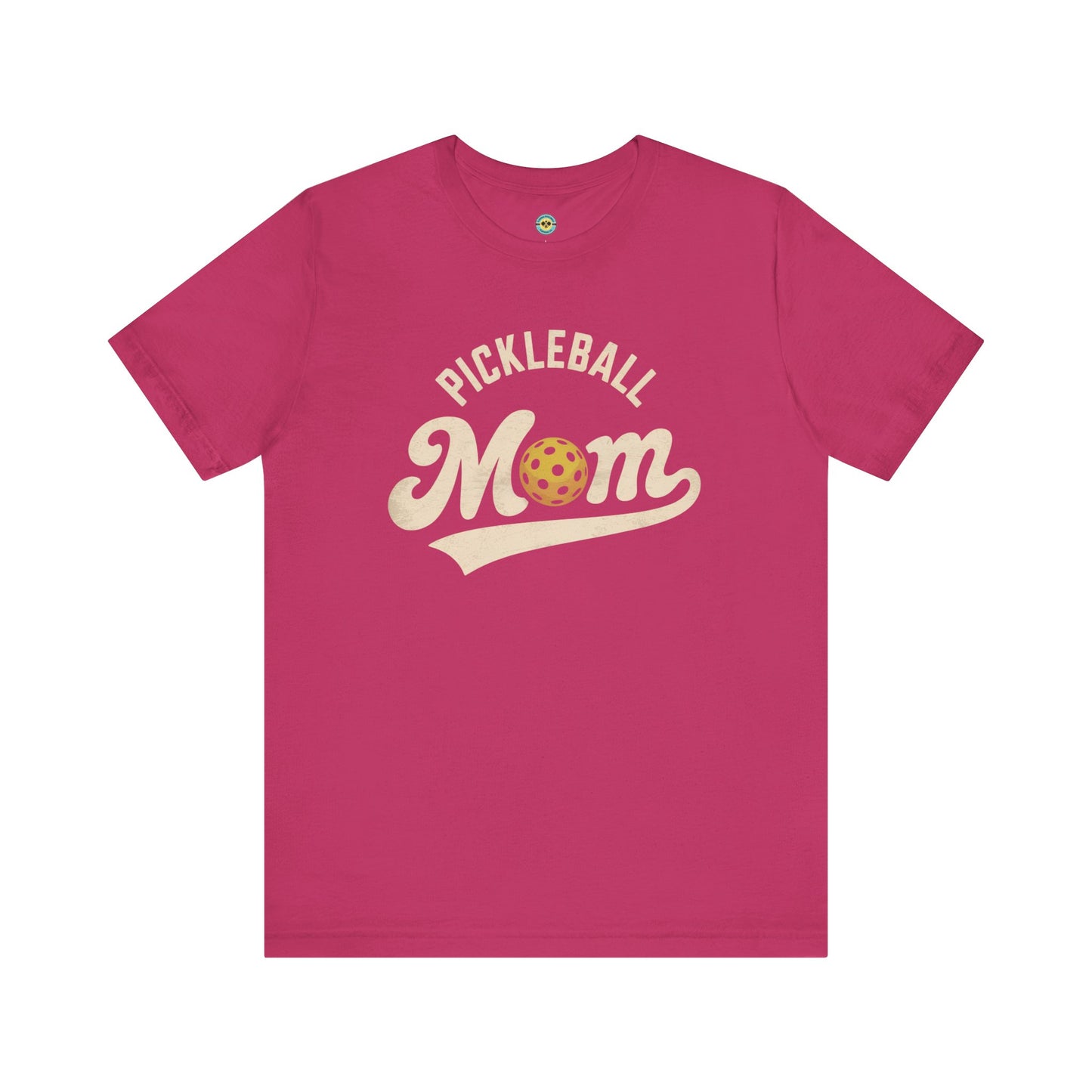 Pickleball Mom Retro Unisex Tee