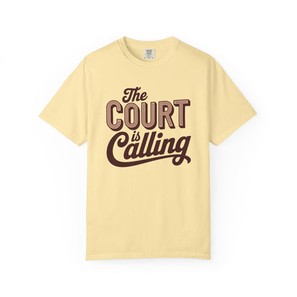 The Court Is Calling Comfort Colors Unisex Pickleball T-shirt