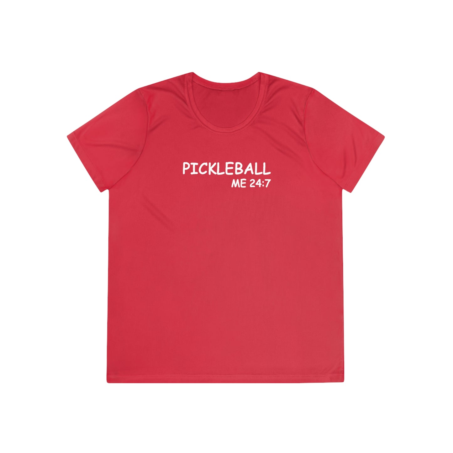 Pickleball Me 24:7 Women's Performance Tee