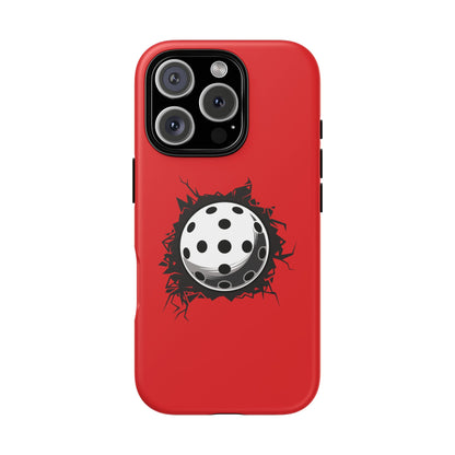 Smashed Pickleball Phone Case