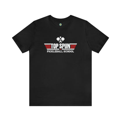 Top Spun Pickleball School Unisex Tee
