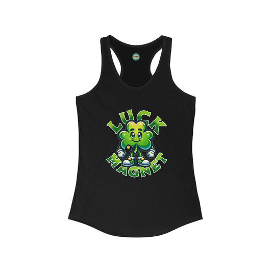 Luck Magnet Pickleball Women's Racerback Tank
