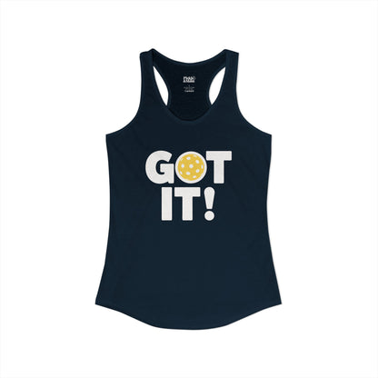 Got It! Oops. Yours Women's Racerback Tank