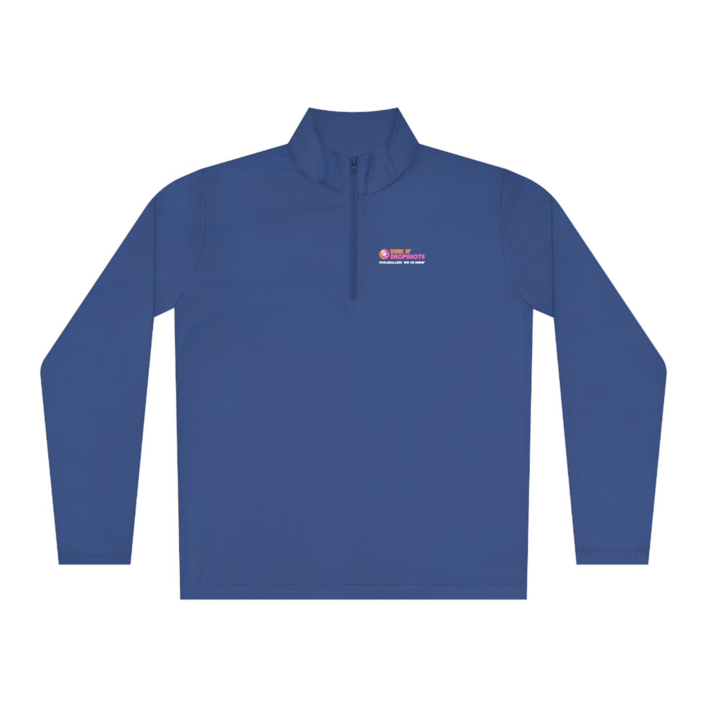 Dink N' Dropshots Unisex Quarter-Zip Performance Pullover
