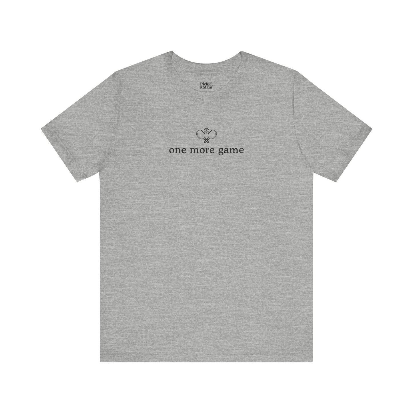 One More Game Unisex Pickleball T-shirt