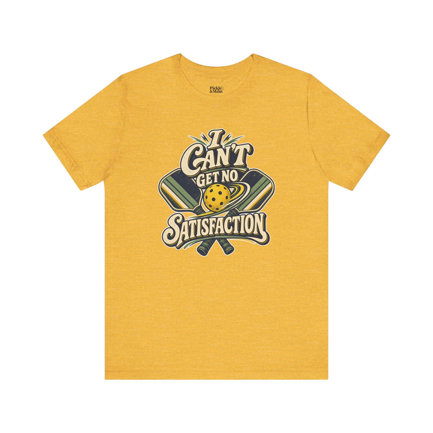No Satisfaction Unisex Pickleball Tee