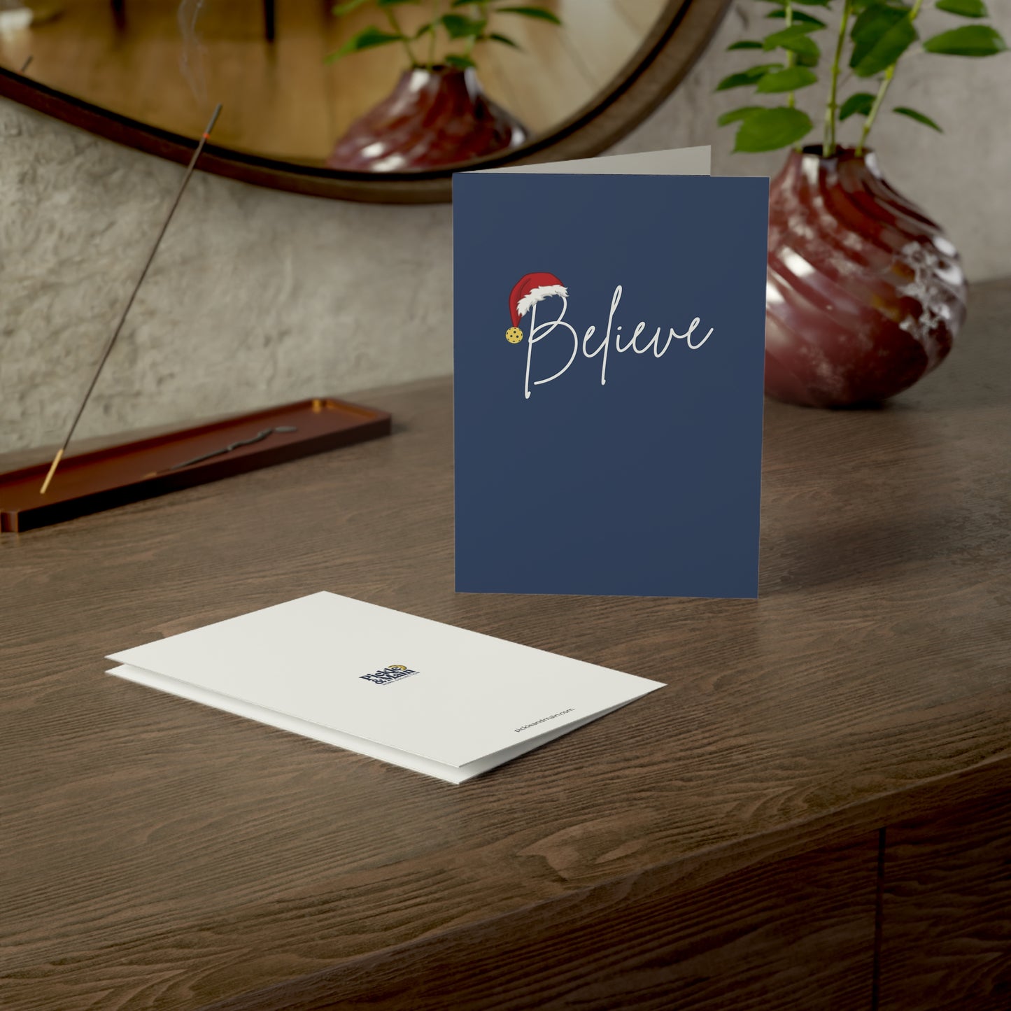 Believe Pickleball Holiday Cards