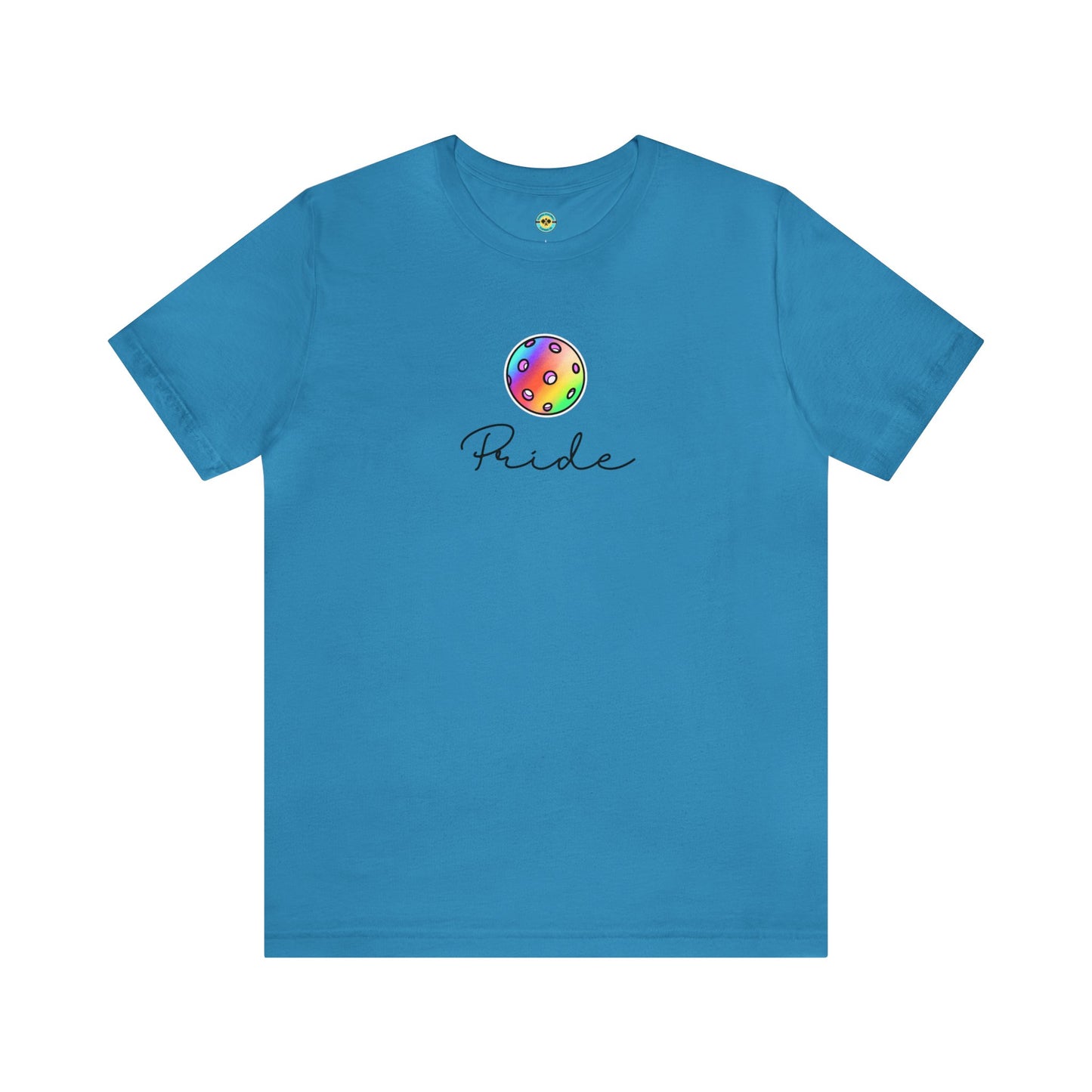 Pickleball Pride Unisex Tee - Dark Lettering