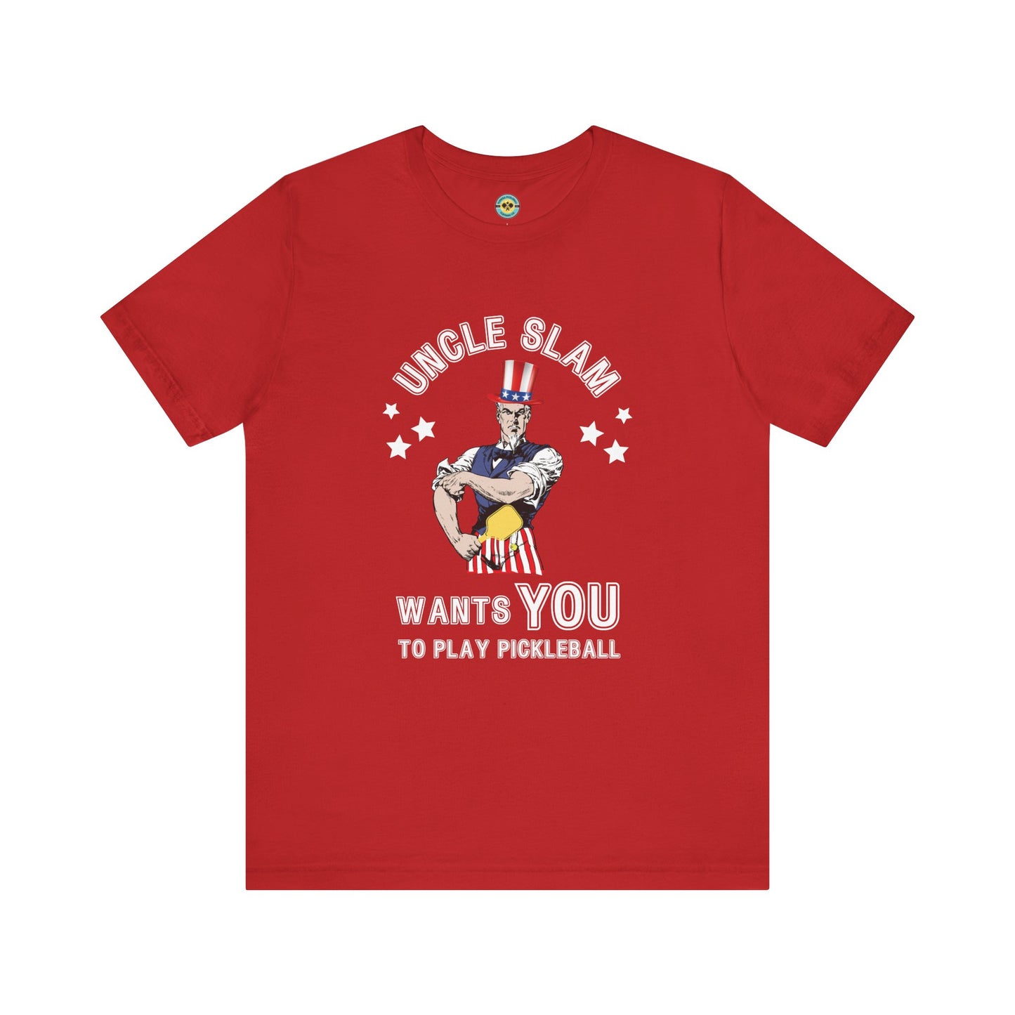 Uncle Slam Wants You to Play Pickleball Unisex Tee