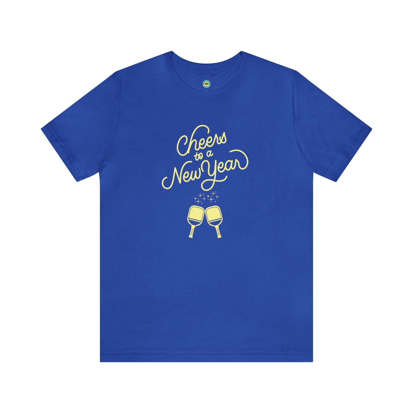 Cheers To A New Year Pickleball Unisex Tee