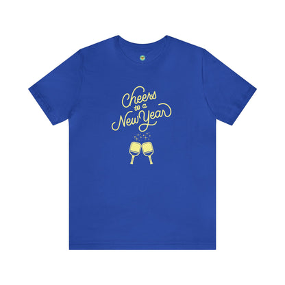 Cheers To A New Year Pickleball Unisex Tee