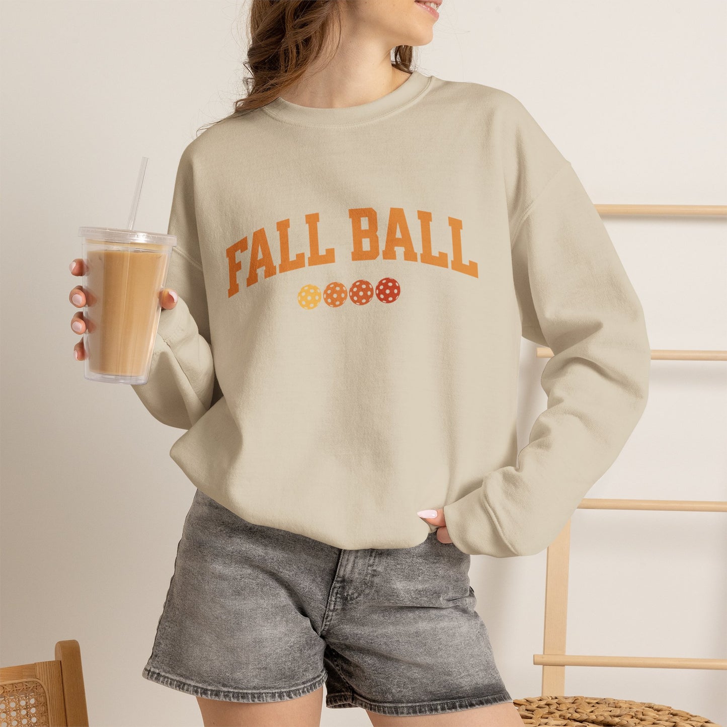 Fall Ball Pickleball Unisex Sweatshirt