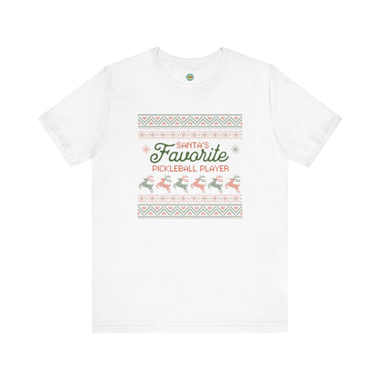 Santa's Favorite Pickleball Player Classic Unisex Tee