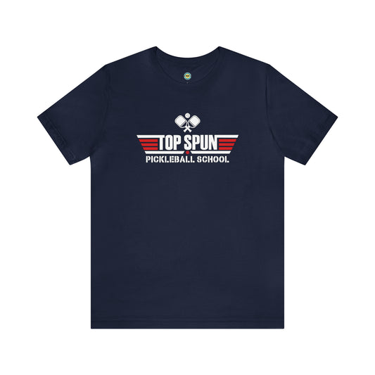Top Spun Pickleball School Unisex Tee