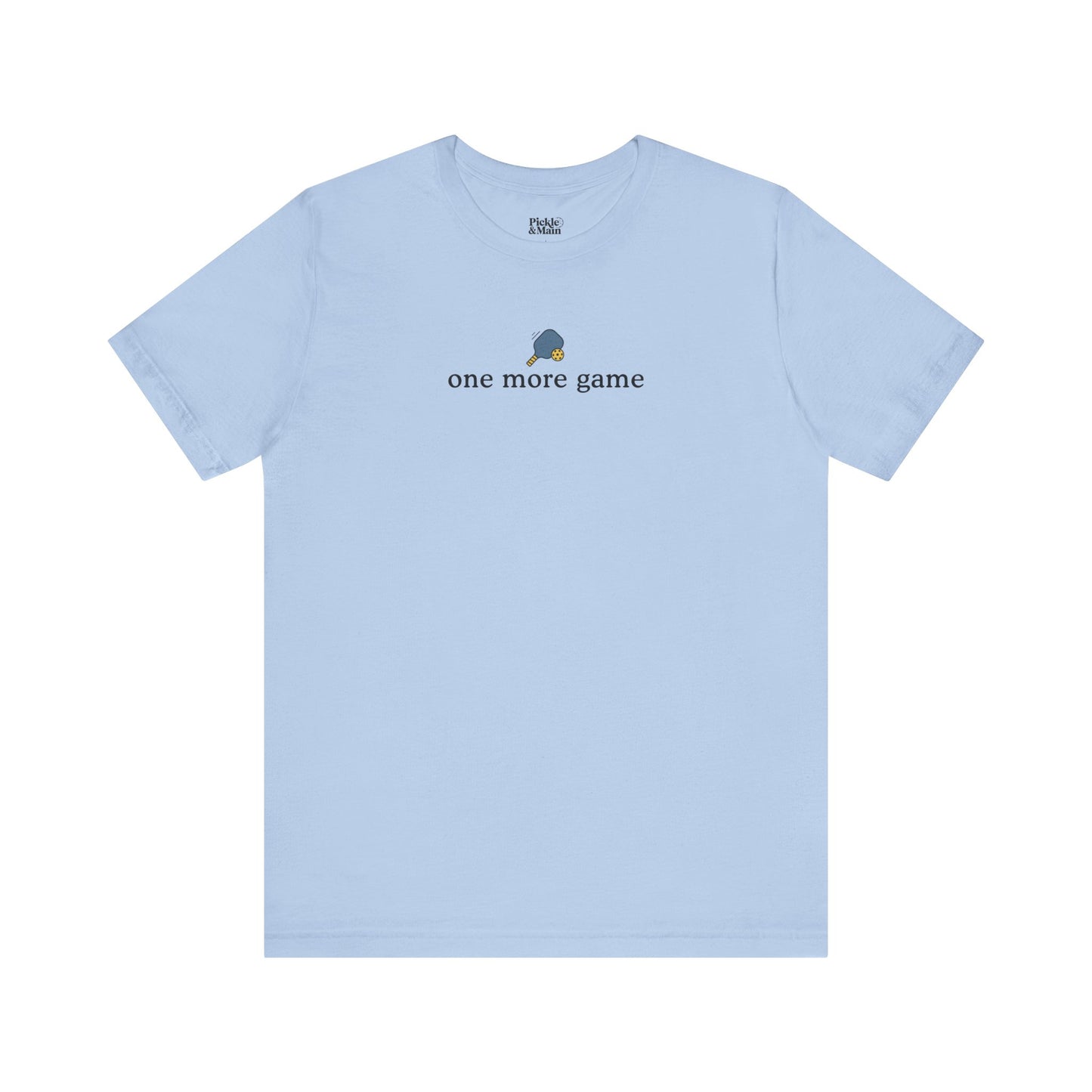One More Game Unisex Pickleball T-shirt