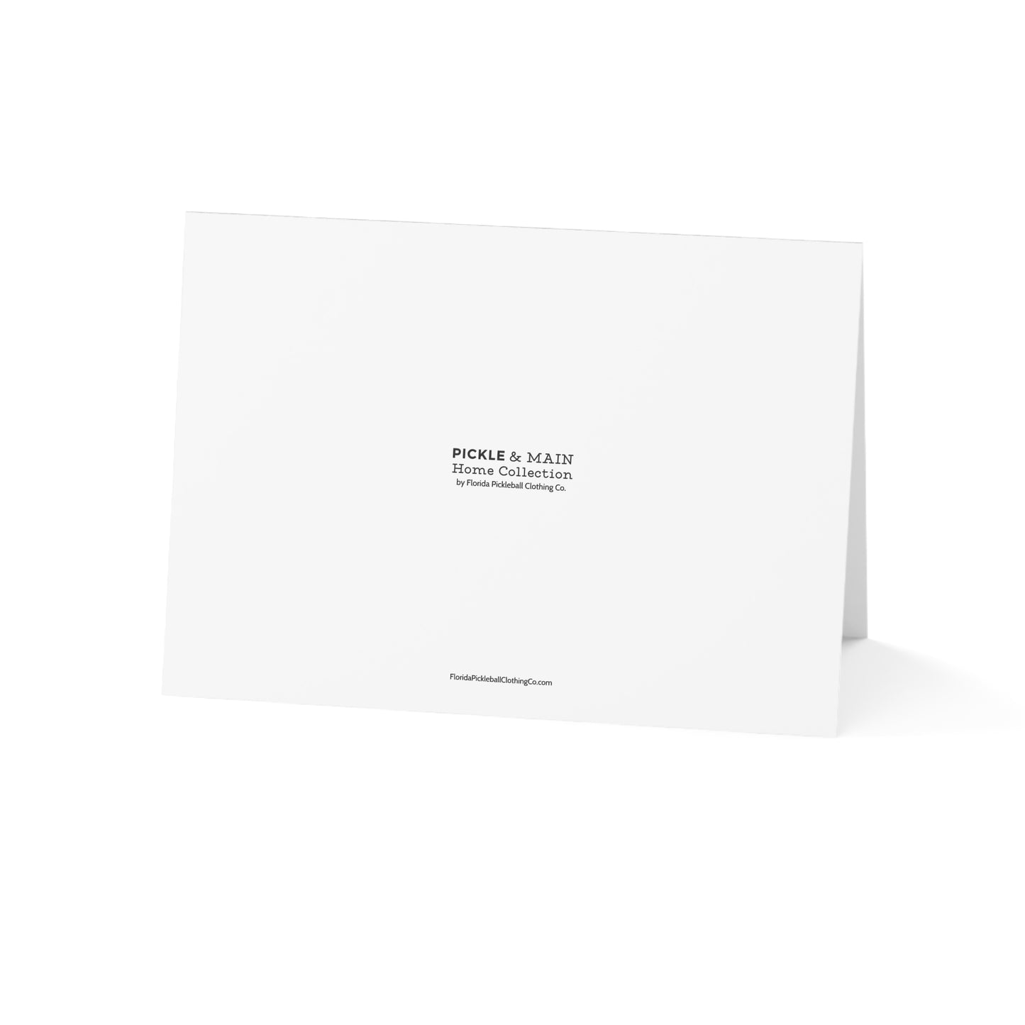 Pickleball Snow Tournament Holiday Cards