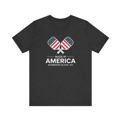 Made In America Pickleball Unisex Tee (Express Delivery)