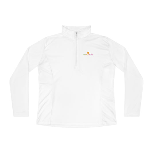 Eat Play Love Women's Quarter-Zip Performance Pullover