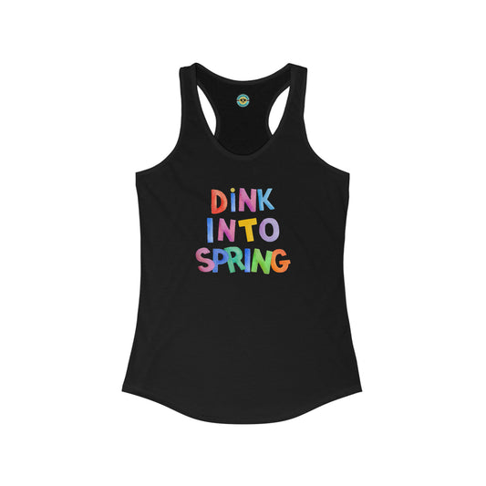 Dink Into Spring v2 Women's Racerback Tank
