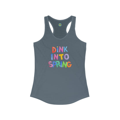 Dink Into Spring v2 Women's Racerback Tank