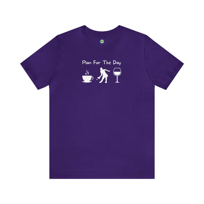 Plan for the Day Pickleball Unisex Tee