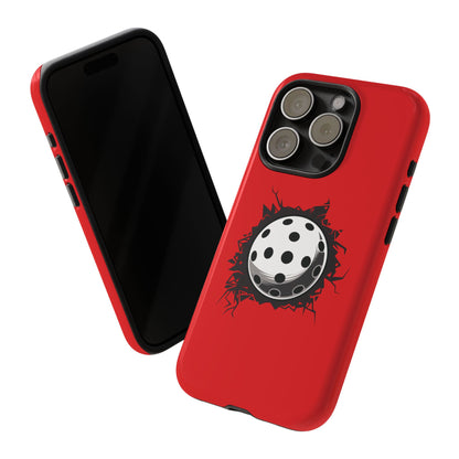 Smashed Pickleball Phone Case