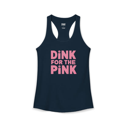 Dink For The Pink Women's Racerback Tank