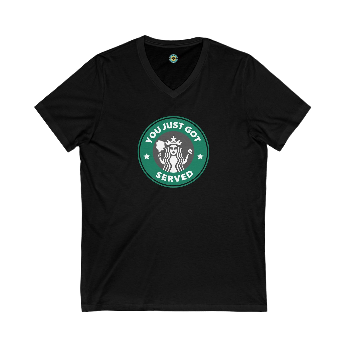 You Just Got Served Unisex V-neck Tee