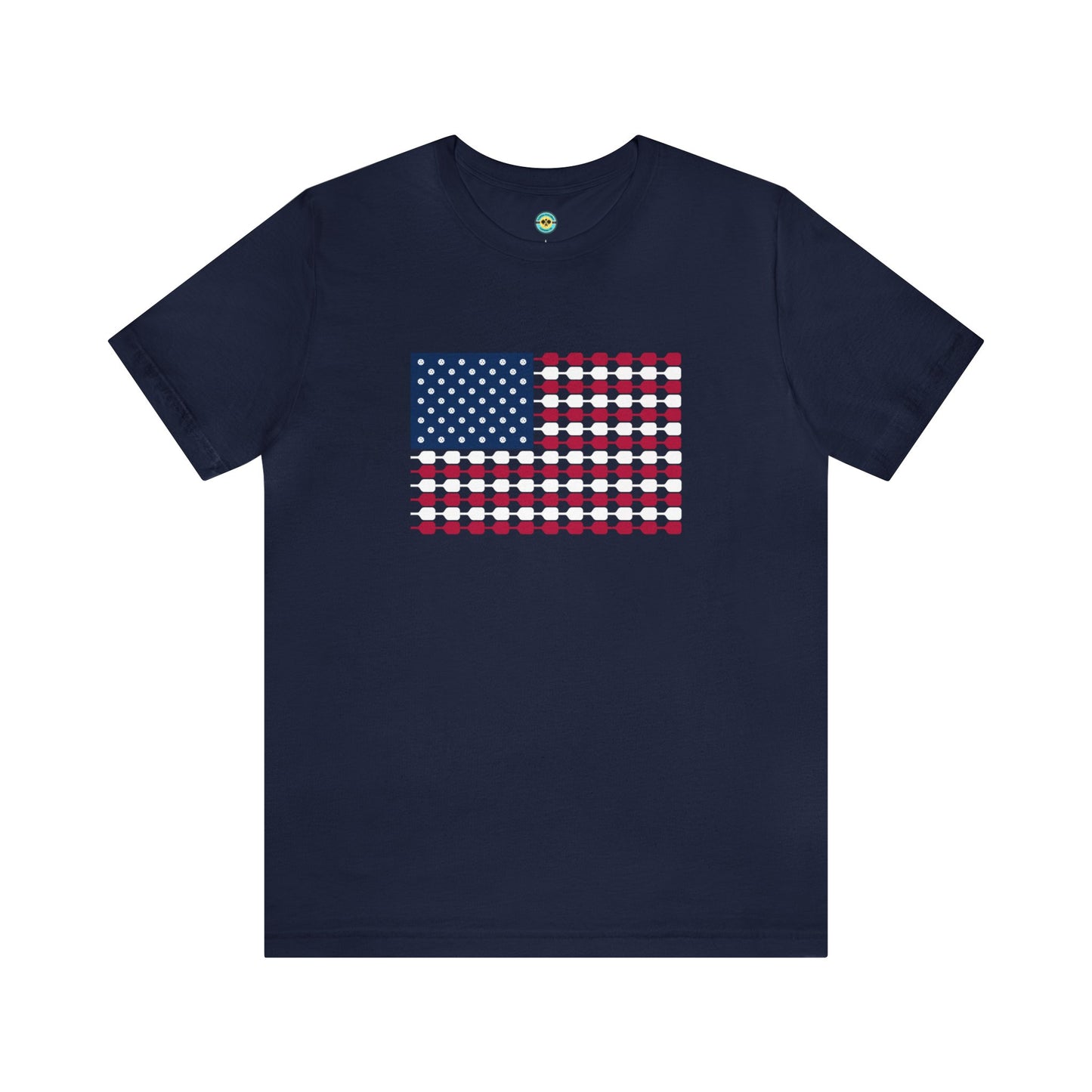 Pickleball Flag Unisex Tee